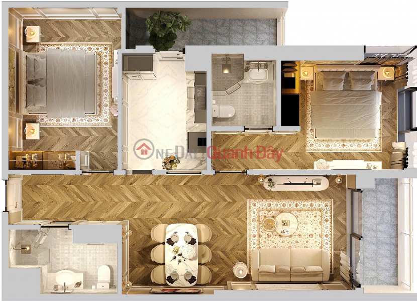 2 - BEDROOM APARTMENT IN RUBY TOWER – EXCLUSIVE FUND 10