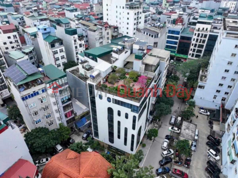 (Tin thật 100%) Bán tòa nhà VP 3 mặt tiền ô tô tránh 186m2 x 8T tại phố Trần Thái Tông - Cầu Giấy _0