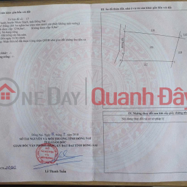ĐẦU TƯ SINH LỜI - Chính Chủ Cần Bán Lô Đất Xã Vĩnh Thanh, Nhơn Trạch, Đồng Nai _0