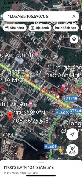 BEAUTIFUL LAND - GOOD PRICE - For Urgent Sale Beautiful Land Lot in Phu An commune, Ben Cat town, Binh Duong province, Vietnam, Sales | đ 3.25 Billion