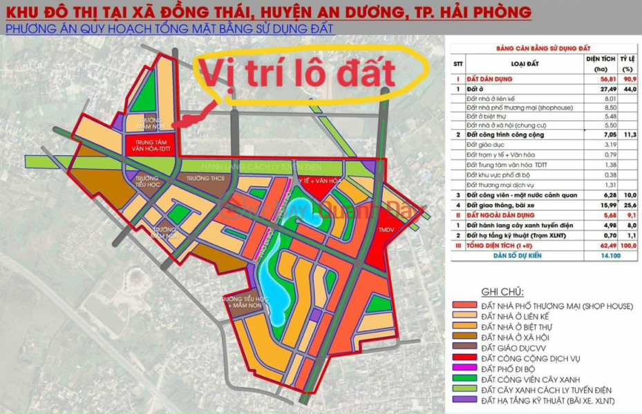 BEAUTIFUL AND CHEAPEST Plot for DONG THAI Cement and Cement Auxiliary Households, AN DUONG Vietnam | Sales, đ 2.15 Billion