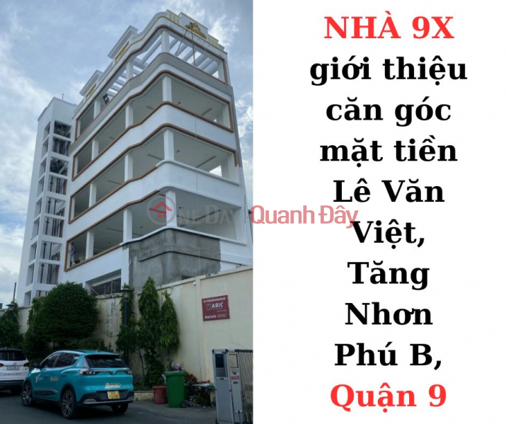 House 9x for sale corner apartment 2 frontage Le Van Viet District 9 great economic potential has 102 Vietnam Sales, đ 59 Billion