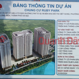 Còn 5 căn suất ngoại giao Ruby Park Phúc Lợi - giá tốt nhất dự án vào lúc này! _0