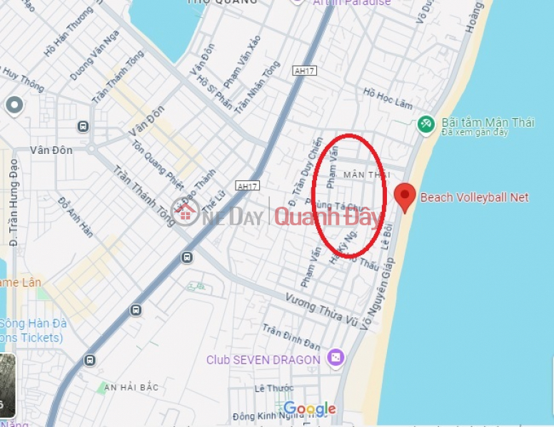 Property Search Vietnam | OneDay | Residential | Sales Listings | ► 5.4 billion Man Thai Beachfront House, 65m2, 2 floors, sturdy