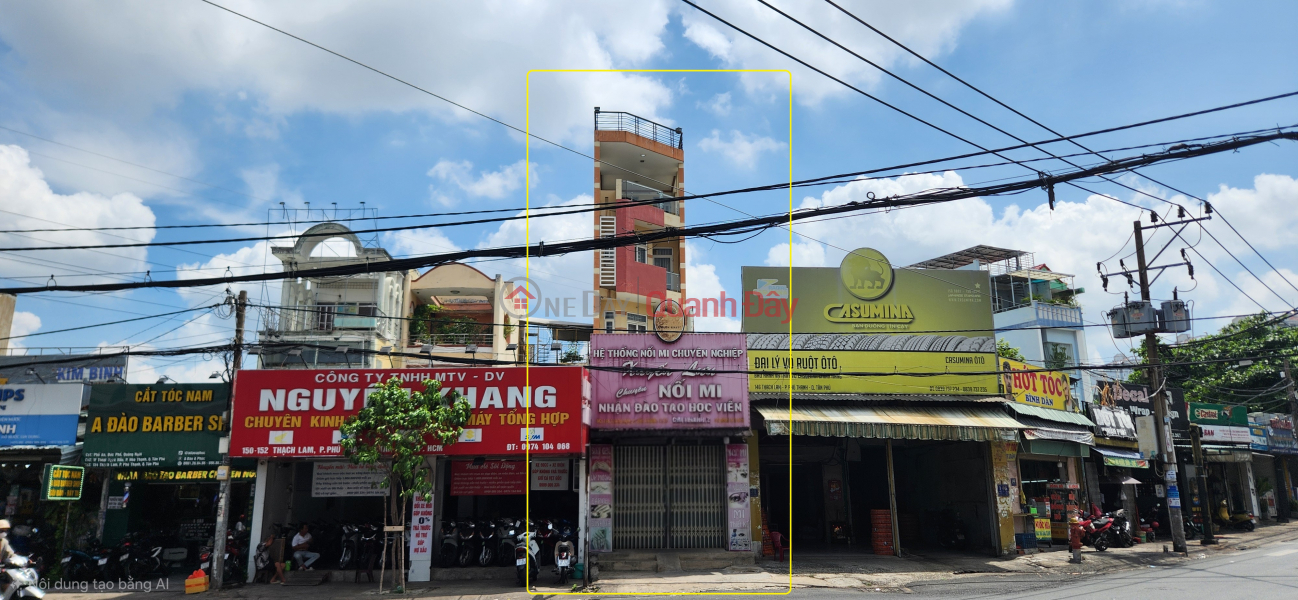 Property Search Vietnam | OneDay | Nhà ở, Niêm yết cho thuê, Cho Thuê Nhà Mặt Tiền Thạch Lam Q.Tân Phú 112m², 4TẦNG - NGAY NGÃ TƯ