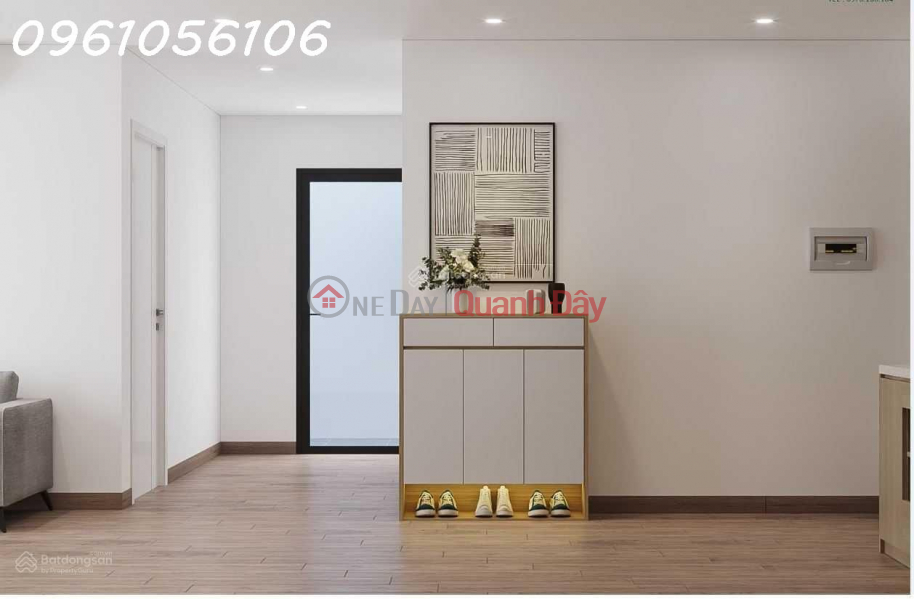 đ 12 Million/ month | SmartCity apartment for rent - 55 square meters - 2 bedrooms 1 bathroom - fully furnished