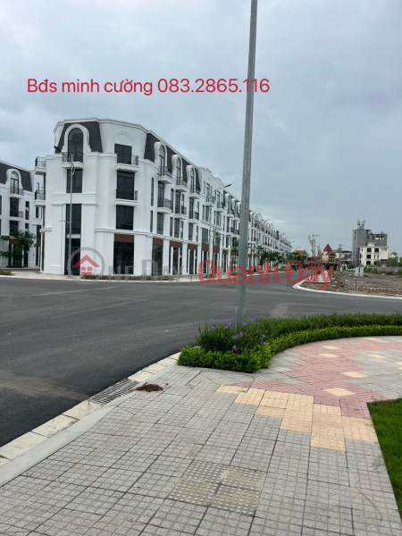 Townhouse for sale in Thuy Nguyen, Hai Phong, facing the main road, 4 floors, price 4 billion VND, area from 60m2. Contact 083.2865.116, Vietnam | Sales, đ 4 Billion