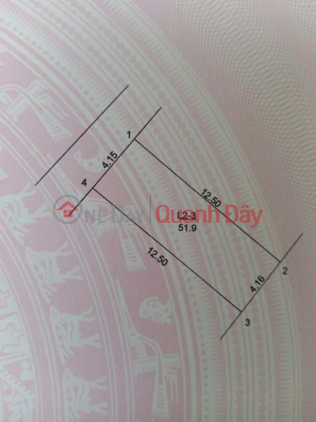 Property Search Vietnam | OneDay | Residential, Sales Listings | Owner needs to sell 51.9 m2 of Trau Quy residential area, price 10.4 billion, contact 0985865658