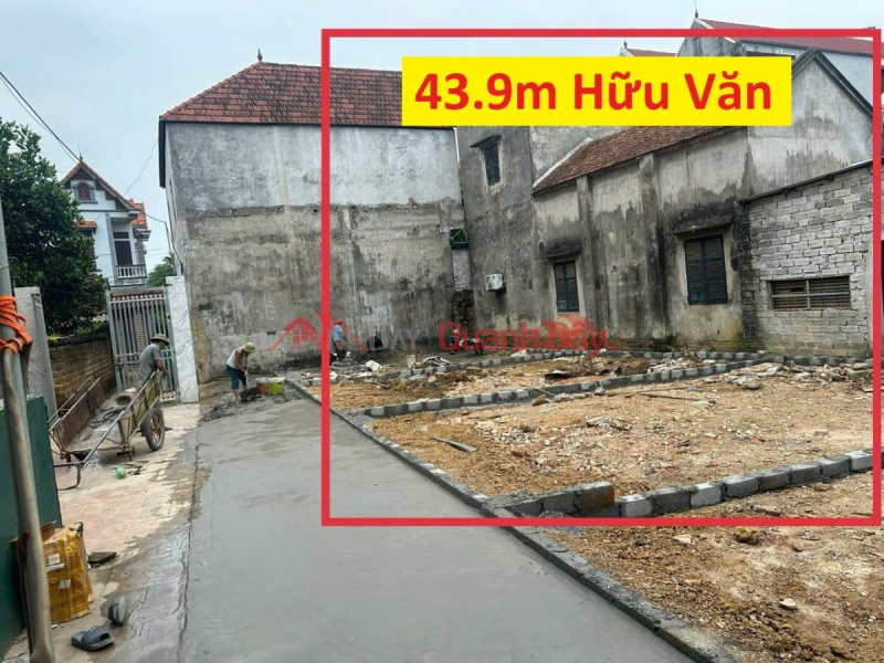 OWNER NEEDS TO SELL 43.9M2 LAND LOT AT HUU VAN-CHUONG MY-HANOI Sales Listings