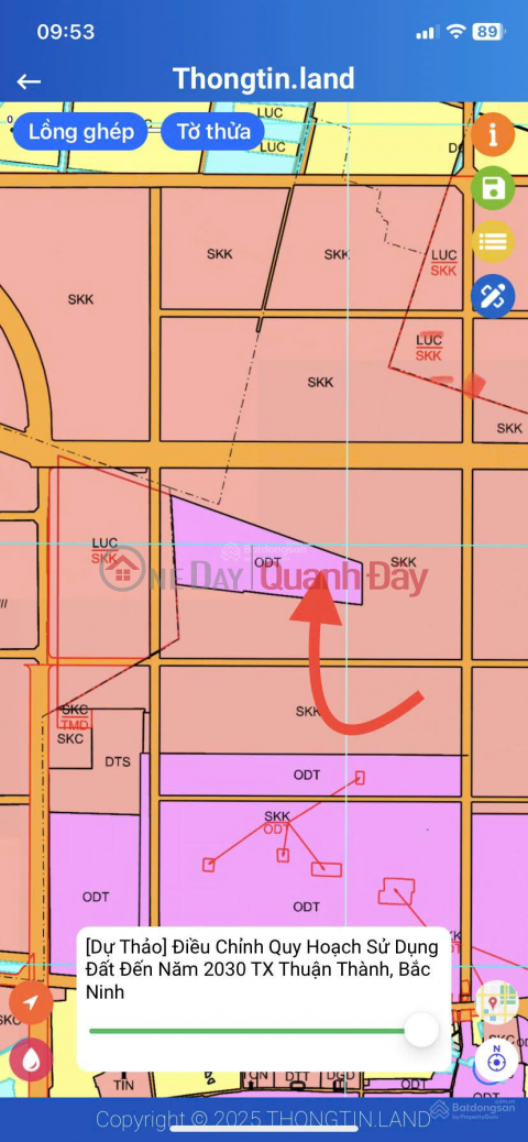 Urgent sale of land lot ODT, Thuan Thanh town, centrally located between 2 industrial parks _0