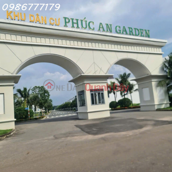 Land for sale in Phuc An Garden Bau Bang, Binh Duong Sales Listings