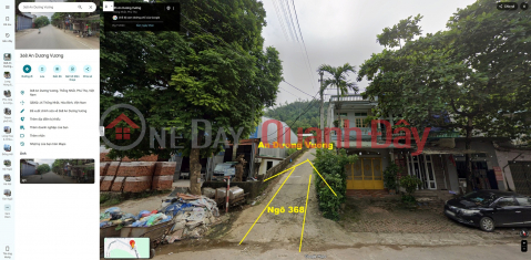 Bán đất ngõ 368 An Dương Vương, TP Hòa Bình (nay là tỉnh Phú Thọ),diện tích 854.2m2, miễn TG _0