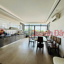 House for sale on Tran Dai Nghia street, 75m2, 6 floors with elevator, 11.5m frontage, 66.8 billion, sidewalk, car access, business _0