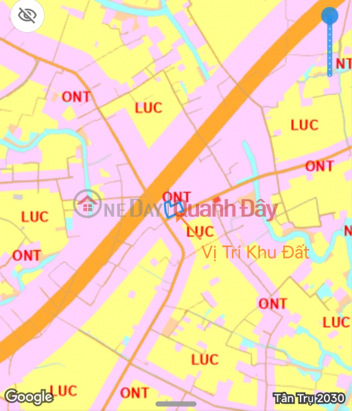 Property Search Vietnam | OneDay | Residential, Sales Listings Selling a plot of land with two frontages in Duc Tan Commune, price 7 billion