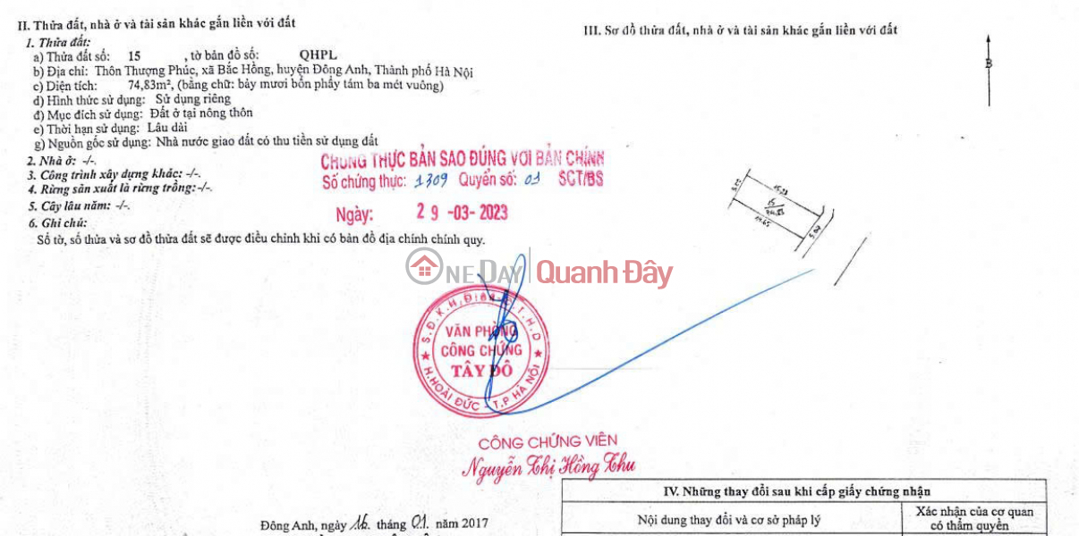 đ 10.1 Billion, Miss masterpiece at auction x3 Thuong Phuc, Bac Hong, Dong Anh, Hanoi