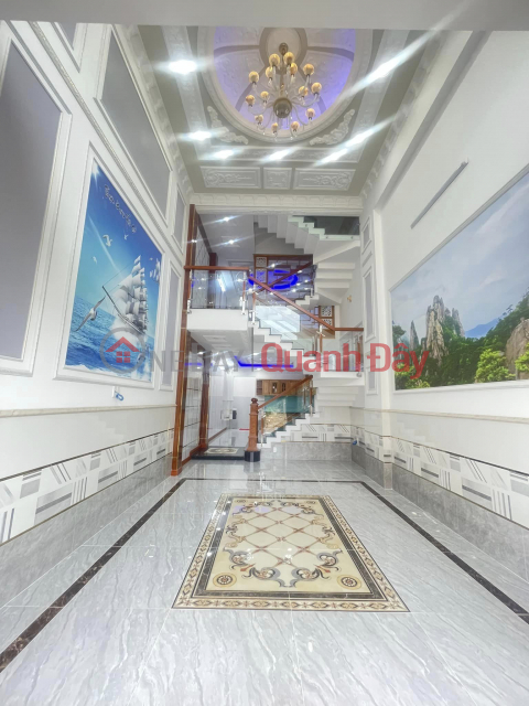 HOUSE FOR SALE, 4 FLOORS, Thong Commune, HIEP THANH, District 12, 58M2, PRICE 5.4 BILLION TL _0