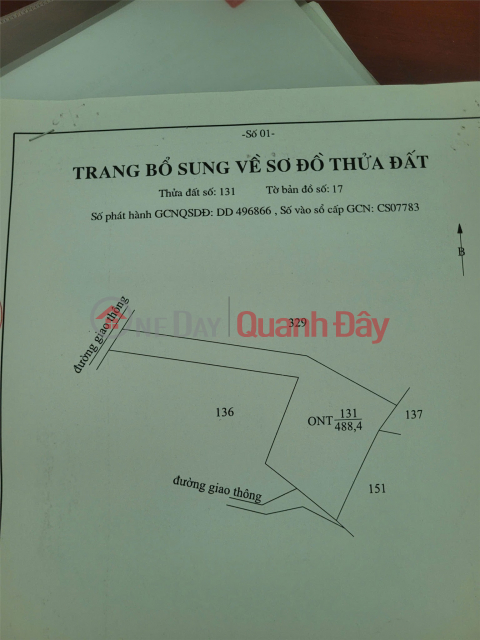 LAND FOR SALE BY OWNER - GOOD PRICE - Long Thuan Hamlet, Long Tri Commune, Chau Thanh District, Long An Province _0