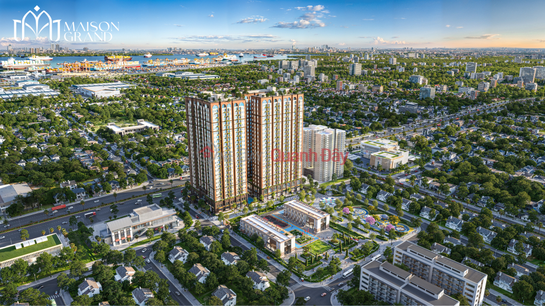 1-BEDROOM APARTMENT FOR SALE, 48m² – CAI MEP PORT CENTER, MAISON GRAND 1.58 BILLION Sales Listings