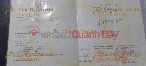 2 plots of land in Hoa Phu - Chuong My, 100m²\/plot _0