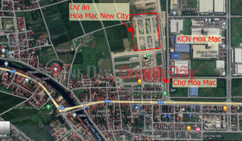 Exclusive goods fund for Hoa Mac New City urban area project, price only 19 million\/m2, area 100m2, red book for each lot _0