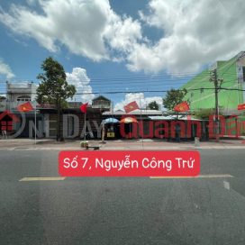 Beautiful Land - Investment Price - Owner Needs to Sell Convenient Business Front Lot at Nguyen Cong Tru _0