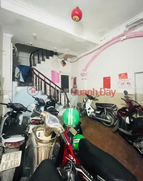 NHÀ DÂN XÂY 6T, 10 PHÒNG CHO THUÊ CẠNH ĐH THƯƠNG MẠI - NGÕ THÔNG, GẦN Ô TÔ - 9.75 TỶ _0