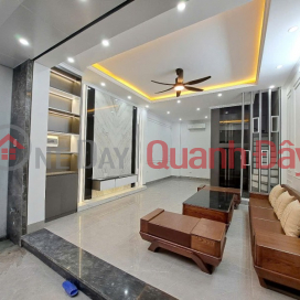 NHÀ MỚI FULL NỘI THẤT Ô TÔ ĐỖ CỔNG Thạch Bàn 42m2 X 6 Tầng X 9.5 tỷ Long Biên. _0