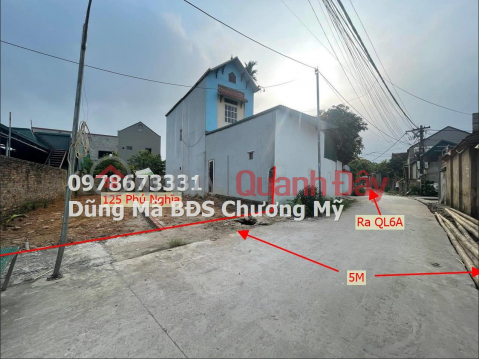 PRICE ONLY 3TY3 TO OWN LOT OF LAND IN PHU NGHIA TECHNOLOGY PARK-CHUONG MY _0