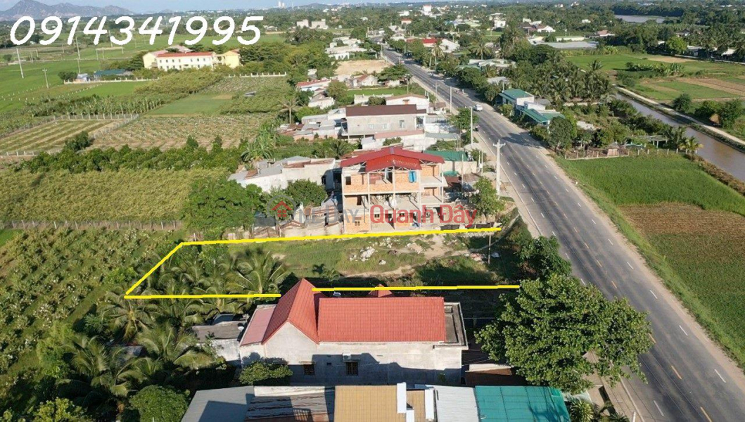 Mặt QL27 (PR - Đà Lạt); 200m tới cao tốc, DT 20x50m, sân bay Thành Sơn 5km, cách biển 12Km | Việt Nam | Bán ₫ 3,4 tỷ