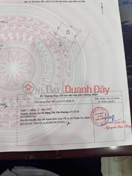 LAND FOR SALE ON GIAO TAT STREET – KIM SON – GIA LAM – GOOD BUSINESS LOCATION Sales Listings