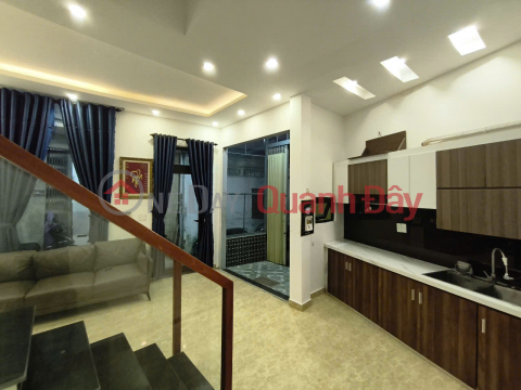 ► K408 Hoang Dieu, 50.2m2, 3 floors, 3 bedrooms, en-suite bathrooms, spacious front and back terraces, 3.95 billion VND _0