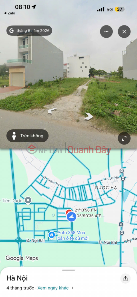 Chính chủ cần bán lô đất 80m² tại khu tái định cư Tiên Dược, Sóc Sơn - Vị trí đẹp _0