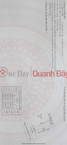 New House for Sale, Corner House, Alley, 3 Frontages, Beautiful Location in Vinh Quang - Rach Gia - Kien Giang, Vietnam, Sales, đ 1.95 Billion