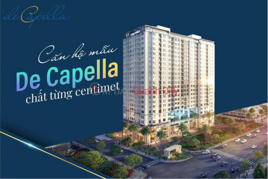 đ 5.55 Billion | DỰ ÁN DE CAPELLA, QUẬN 2, BÁN CĂN HỘ 3PN 95M2 5.55 TỶ ĐÃ VAT