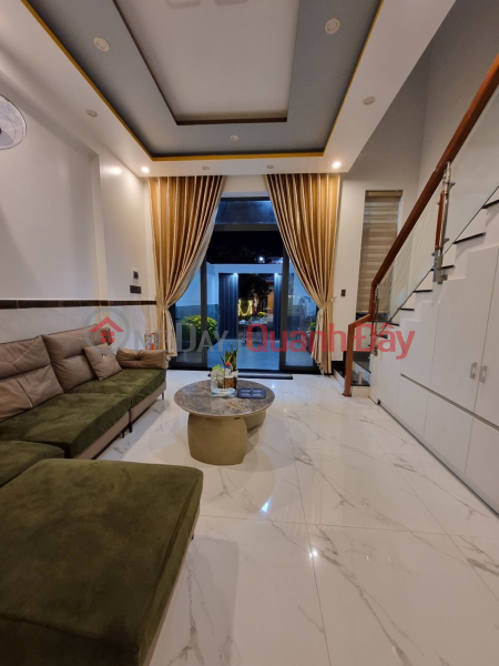 FOR SALE HOUSE FOR SALE 7M5 3 storeys NEW BUILDING VERY BEAUTIFUL DESIGN. NEARBY BY CAM LE RIVER. HOA CHAU-HOA VANG- Sales Listings