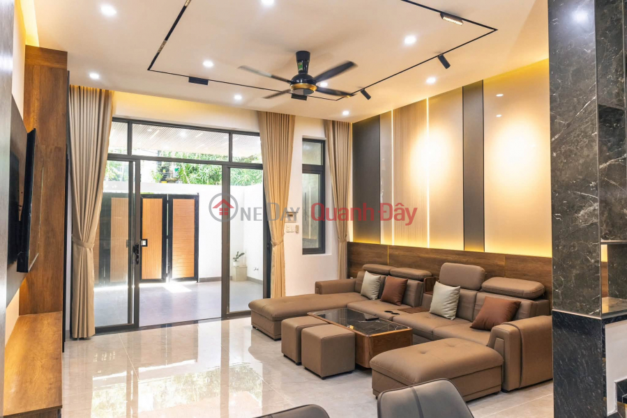 đ 9 Billion, A 3-story house with 3 mezzanines in the Hoa Xuan ecological urban area, Tran Kim Xuyen street.