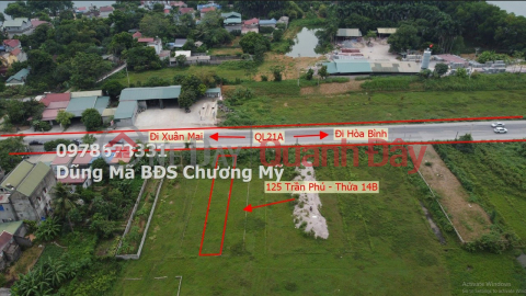 PRICE ONLY 2TY6 TO OWN BEAUTIFUL LOT OF LAND IN TRAN PHU-CHUONG MY-HANOI _0