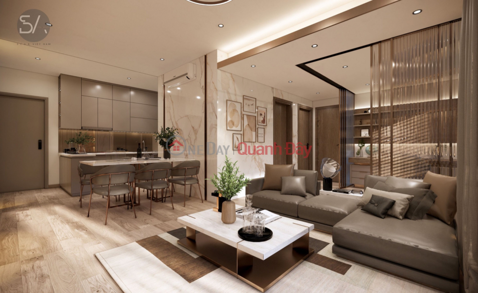 Property Search Vietnam | OneDay | Residential, Sales Listings | Internal capacity of building 3 - SAN DragonCastle Ha Long 2PN 1WC High floor internal view