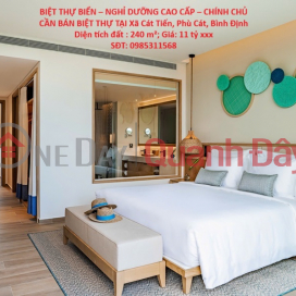 BIỆT THỰ BIỂN – NGHỈ DƯỠNG CAO CẤP – CHÍNH CHỦ CẦN BÁN BIỆT THỰ TẠI Xã Cát Tiến, Phù Cát, Bình Định _0