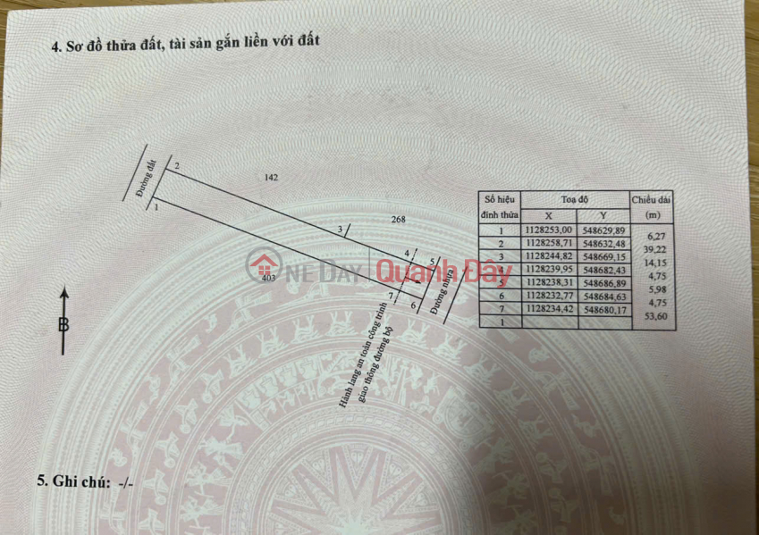 Property Search Vietnam | OneDay | , Sales Listings Chính chủ bán đất thổ cư xã Phước Hậu, huyện Long Hồ, tỉnh Vĩnh Long.