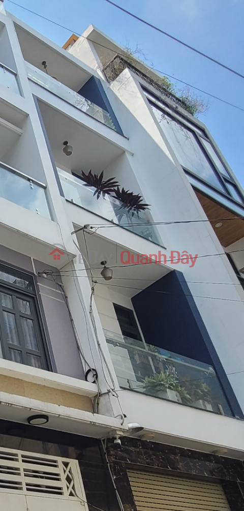 House for sale in Ba Giac Alley, Bui Thi Xuan Street, Tan Binh, Area 4 X13m, 4 Floors, 6 Billion. _0