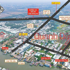 OWN A BEAUTIFUL LOT OF LAND NOW - SUPER PREFERENTIAL PRICE IN Cai Tac Cau Market Ecological Area, Chau Thanh, Kien Giang _0