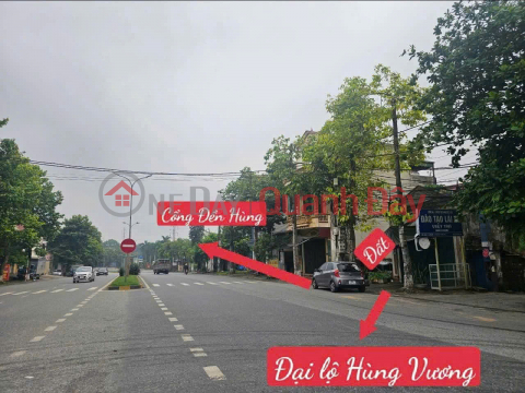 My family sells 140m2 land on Viet Tri street, next to Hung Temple main gate, business - price increases very quickly _0