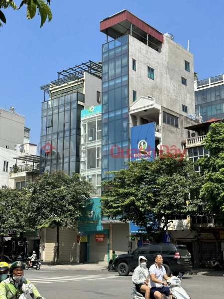 House for sale on street front, wide sidewalk, Dao Tan, Ba Dinh 82m 5 floors MT 8m 23 billion Sales Listings