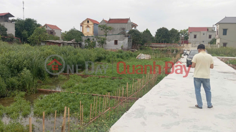 Land for sale in Gia Binh, Bac Ninh. 100m2 * frontage 5m * 1.65 billion. Car parking, full residential land _0