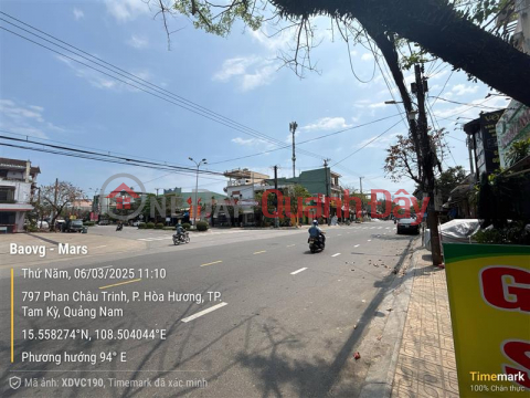 Cần bán nhanh MT kinh doanh đường Phan Châu Trinh, An Sơn, Tam Kỳ, đối điện cây xăng Hòa Hương. _0