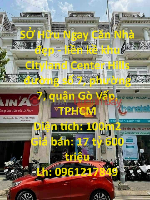 OWN A Beautiful House Now - adjacent to Cityland Center Hills Go Vap Tran Thi Nghi area _0