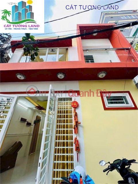 Ground floor house, 2 bedrooms - 6m alley Nguyen Van Luong, right at CityLand, only 5.6 billion _0