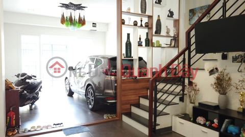 Newly built house for sale with 1 ground floor 4 floors, car coming to Thanh Xuan ward, district 12, price 600 million VND cheaper than the market _0