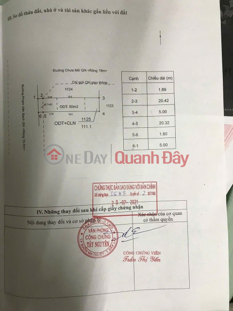 BEAUTIFUL LAND - GOOD PRICE - Need to sell potential land in Thanh Nhat Ward, Buon Ma Thuot City, Dak Lak _0